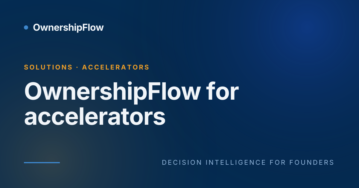 OwnershipFlow for accelerators | OwnershipFlow